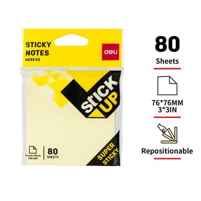 Deli Sticky Notes - 80 Sheets image