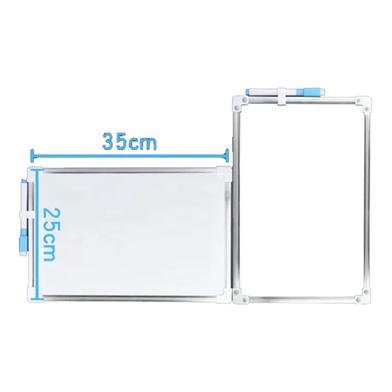 White Board Double Sided Dry Erase Whiteboard Magnetic 25x35 cm image