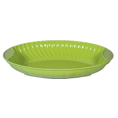 Design Rice Dish Oval Green By DPLS -16 image