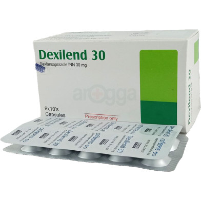 Dexilend 30 mg 10's Strip Capsule image