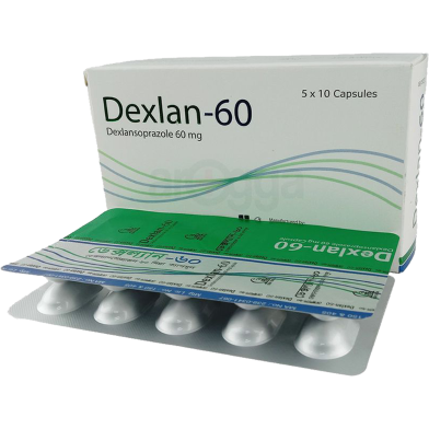 Dexlan 60 mg 10's Strip Capsule image