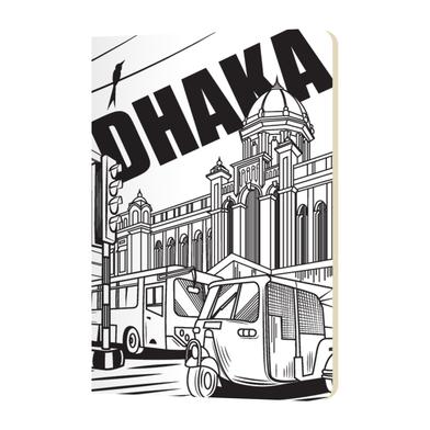 Dhaka ( Line ) White Cover Notebook image