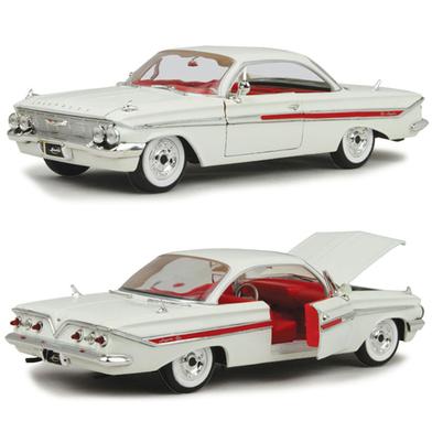 Die Cast 1:24 – JADA – BIGTIME KUSTOMS – 1961 Chevy Impala – White image