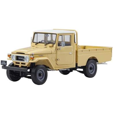 Diecast 1:18 – 1980 Toyota Land Cruiser 40 4×4 PickUp Beige Kyosho image