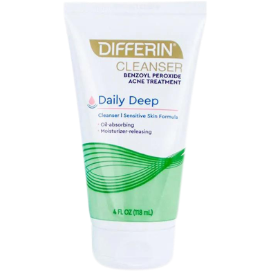 Differin Daily Deep Cleanser Sensitive Skin Formula - 118ml image