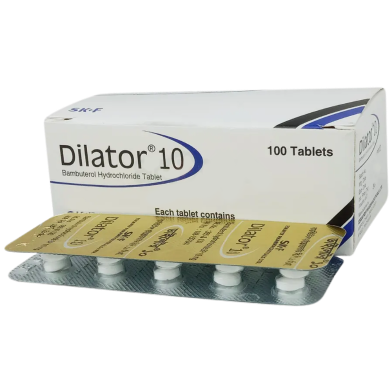 Dilator 10mg Tablet 10's Strip image