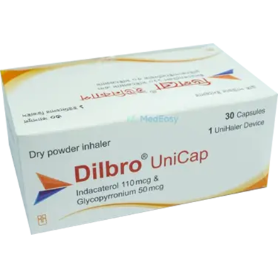Dilbro Unicap 110 mcg Plus 50 mcg (1 Strip) - 10 Capsules image