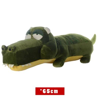 Dimpy Stuff Premium Lying Crocodile Soft Toy 65 CM - 6291 : Dimpy Stuff