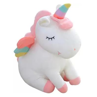 Dimpy Stuff Premium Soft Unicorn Animals 2 Clrs (24cm) image