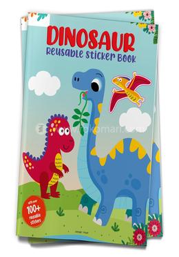 Dinosaur World Reusable Sticker Book image