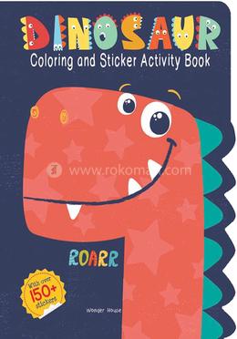 Dinosaurs - Coloring and Sticker Activity Book image