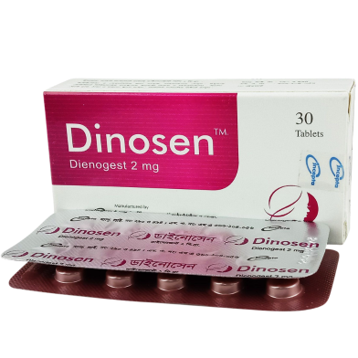 Dinosen 2 mg Tablet-10's Strip image
