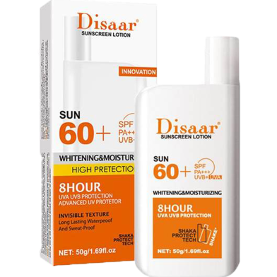 Disaar Skin Protective 60plush Whitening Sunscreen Lotion 50 gm image