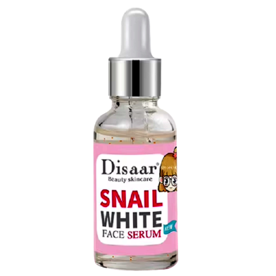 Disaar Snail Serum Whitening Skin Brightening Face Serum Anti-Ageing Nourishing Serum-30ml image