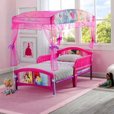 Disney princess canopy clearance bed