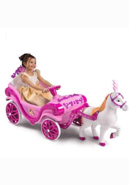 Disney Princess Royal Horse And Carriage Ride-On Toy image