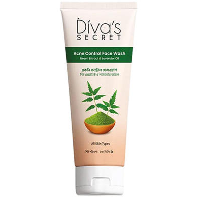 Diva's Secret Acne Control Face Wash 50ML image