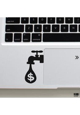 DDecorator Doller Tap (Left) Laptop Sticker image