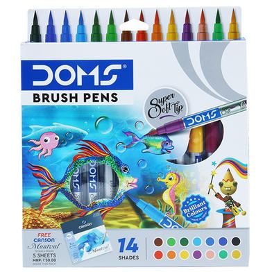Doms Brush Pen- 14 Shades image