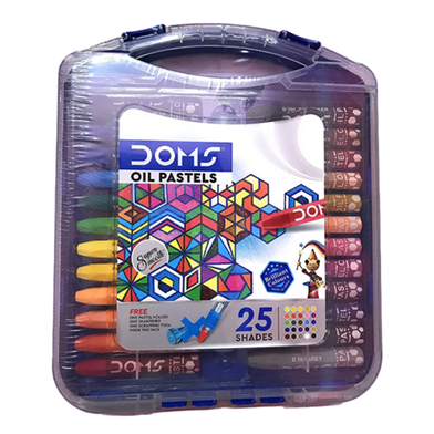 Doms Oil Pastels 25 Color Box For Artists image