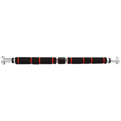 Door Pull Up Bar - Chin Up Bar, Push Up Bar, Abdominal Training Door Bar, Adjustable Length, - Gym Equipment image
