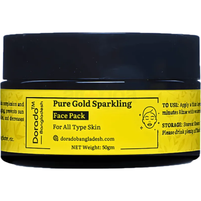 Dorado Pure Gold Sparkling Face Pack 50 gm image