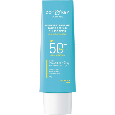 Dot And Key Blueberry Hydrate Barrier Repair Sunscreen - 80 gm image