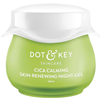 Dot and Key CICA Calming Skin Renewing Night Gel - 60 ml image