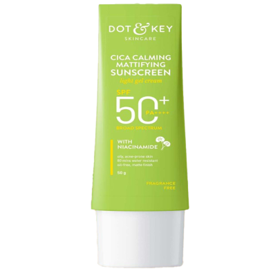 Dot and Key Cica Calming Mattifying Sunscreen SPF50 Plus 50g image