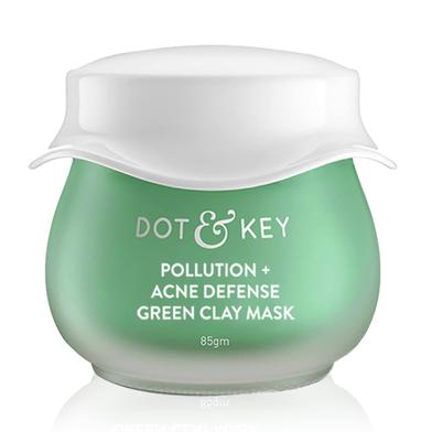 Dot and Key Skin Care Pollution plus Acne Defense Green Clay Mask - 85g image