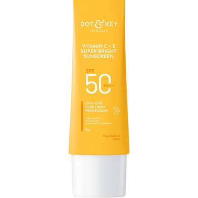 Dot and Key Vitamin C plus E Super Bright Sunscreen SPF 50 - 80gm image