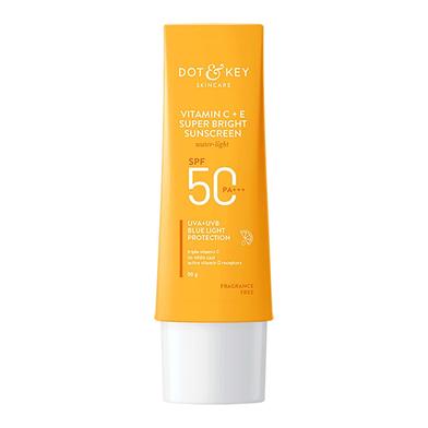 Dot and Key Vitamin C plus E Super Bright Sunscreen SPF 50- 50g image