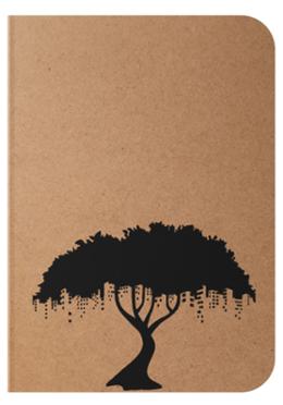 Dotted Notebook Tree Design - Noteboibd image