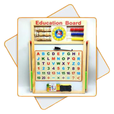Double Sided Educational Multipurpose Writing Board Midiam image