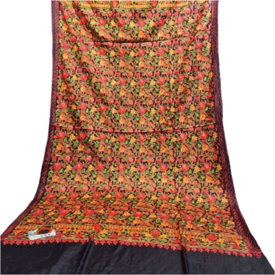 Double Size Original Kashmiri Poshmina Shawl For Women image