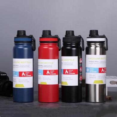 Double Wall Vacuum Insulated 304 Stainless Steel Hot And Cold Sport Water Bottle - 800 ml image