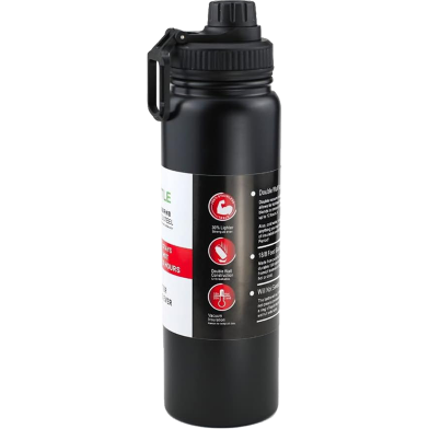 Double Wall Vacuum Insulated 304 Stainless Steel Hot And Cold Sport Water Bottle - 800 ml image