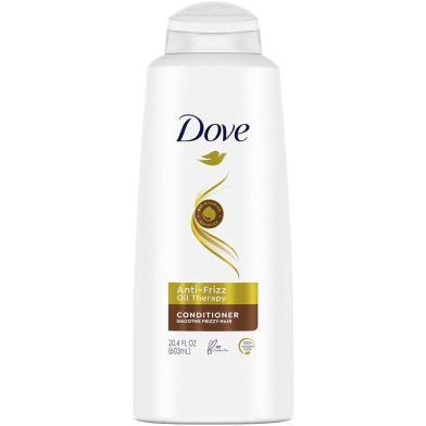 Dove Anti-Frizz Oil Therapy Conditioner 603 ml image