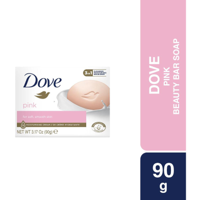 Dove Beauty Bar Pink 90 Gm image