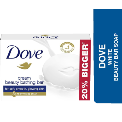 Dove Beauty Bar White 50 Gm image