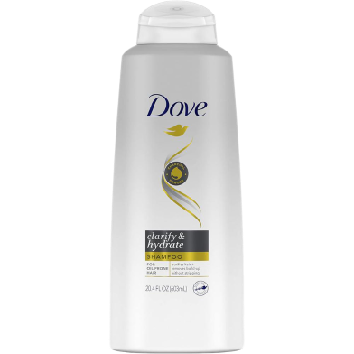 Dove Clarify and Hydrate Shampoo 603 ml image