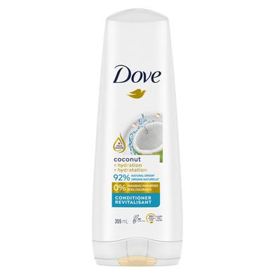 Dove Coconut and Hydration Conditioner 355 ml (Imported from UAE) - 139700246 image