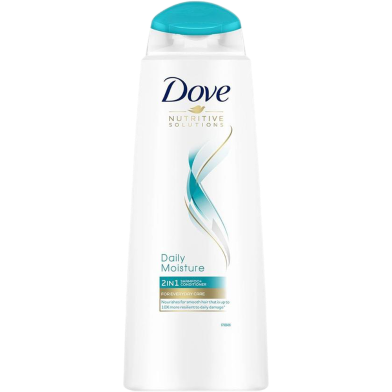 Dove Daily Moisture 2 in 1 Shampoo plus Conditioner 400 ml image