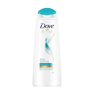 Dove Daily Moisture 2 in 1 Shampoo plus Conditioner 400 ml (UAE) image