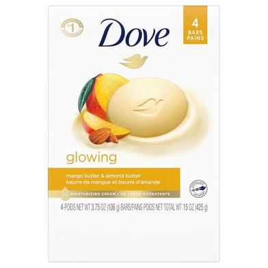 Dove Glowing Mango and Almond Butter Bar 106 gm (UAE) image