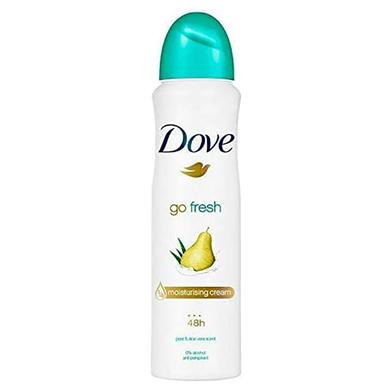 Dove Go Fresh Pear and Aloe Vera Scent Body Spray 150 ml (UAE) image