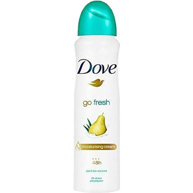 Dove Go Fresh Pear and Aloe Vera Scent Body Spray 150 ml (UAE) image