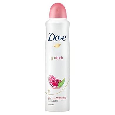 Dove Go Fresh Pomegranate and Lemon Body Spray 250 ml (UAE) image