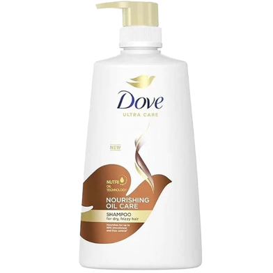 Dove Long and Thick Shampoo - 410ml image