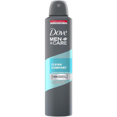 Dove Men Care Clean Comfort Body Spray 250 ml image